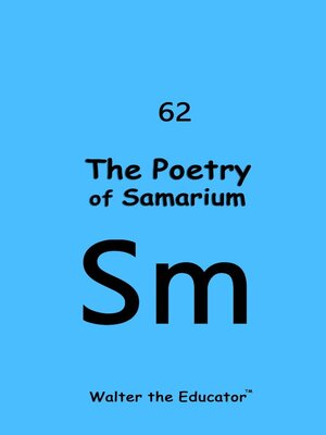 cover image of The Poetry of Samarium